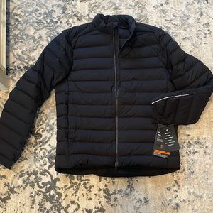 Lululemon navigation stretch down jacket M blk NWT